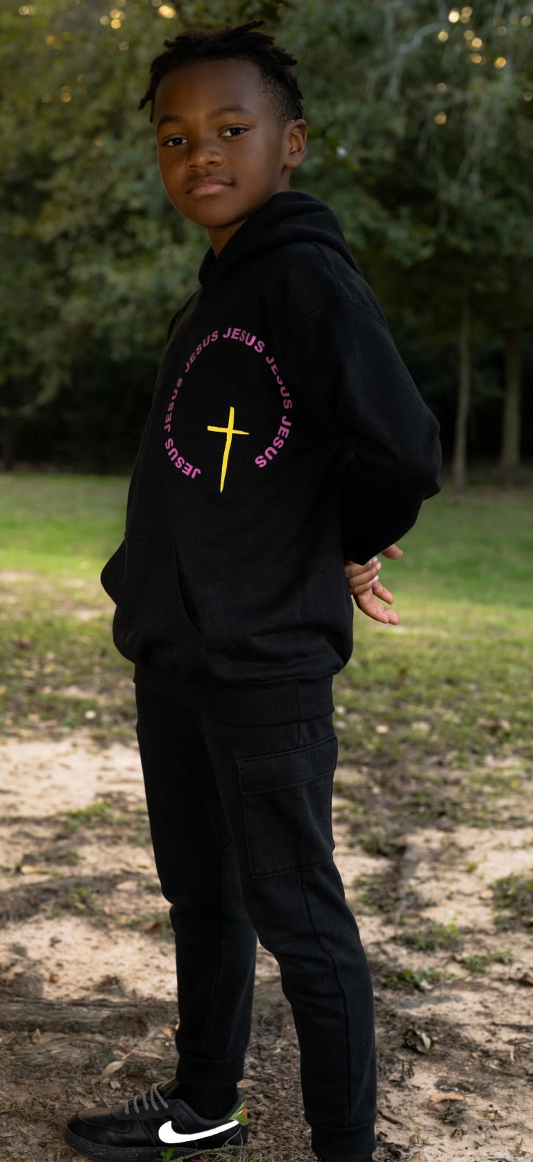 Jesus + Cross Hoodie